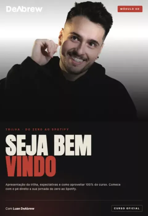 Capa do Módulo 00, Seja bem-vindo: apresentação da trilha